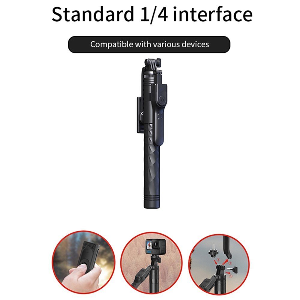 JMARY KT-239 Camera/Phone Selfie Stick Tripod - Image 2