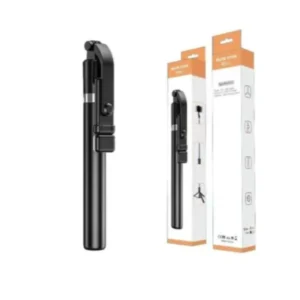 R1SL Selfie Stick With Tripod Stand, Bluetooth, Smartphones